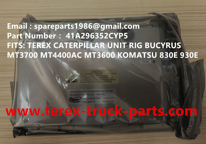 TEREX GE WHEEL MOTOR KOMATSU MT4400AC UNIT RIG BUCYRUS CATERPILLAR NHL MT4400AC MT3600 MT3700 NTE240 NTE260 BELAZ XCMG XDE240 XDE260 75306 75131 KOMATSU 830E GE GENERAL ELECTRIC 930E POWER SUPPLY 41A296352CYP5