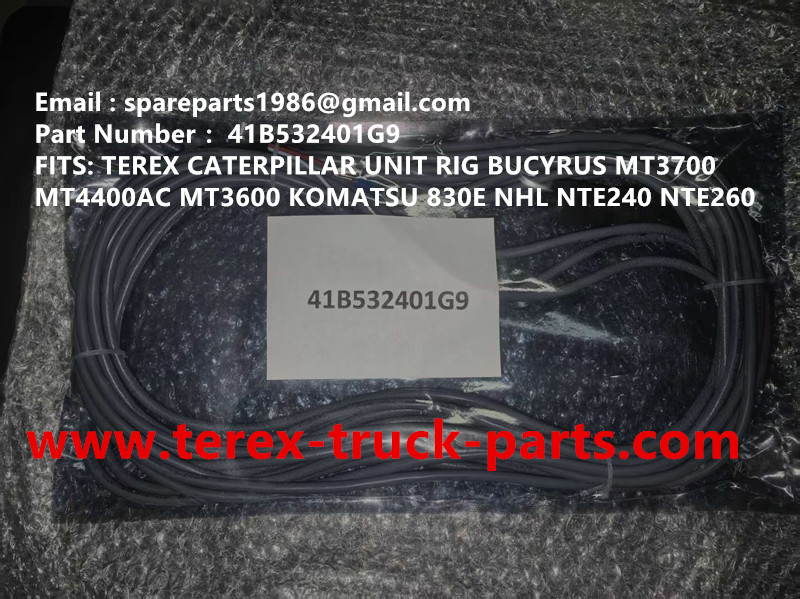 TEREX GE WHEEL MOTOR KOMATSU MT4400AC UNIT RIG BUCYRUS CATERPILLAR NHL MT4400AC MT3600 MT3700 NTE240 NTE260 BELAZ XCMG XDE240 XDE260 75306 75131 KOMATSU 830E GE GENERAL ELECTRIC 930E CABLE 41B532401G9