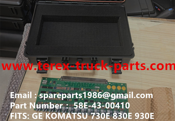 TEREX GE WHEEL MOTOR KOMATSU MT4400AC UNIT RIG BUCYRUS CATERPILLAR NHL MT4400AC MT3600 MT3700 NTE240 NTE260 BELAZ XCMG XDE240 XDE260 75306 75131 KOMATSU 830E GE GENERAL ELECTRIC 930E CARD 58E-43-00410