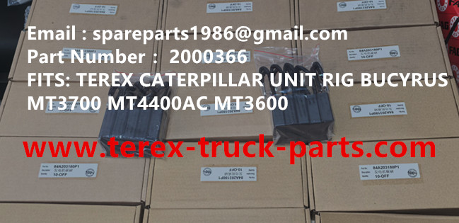 TEREX GE WHEEL MOTOR KOMATSU MT4400AC UNIT RIG BUCYRUS CATERPILLAR NHL MT4400AC MT3600 MT3700 NTE240 NTE260 BELAZ XCMG XDE240 XDE260 75306 75131 KOMATSU 830E GE GENERAL ELECTRIC 930E CARBON BRUSH 2000366