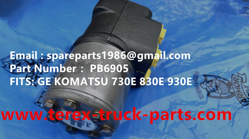 TEREX GE WHEEL MOTOR KOMATSU MT4400AC UNIT RIG BUCYRUS CATERPILLAR NHL MT4400AC MT3600 MT3700 NTE240 NTE260 BELAZ XCMG XDE240 XDE260 75306 75131 KOMATSU 830E GE GENERAL ELECTRIC 930E PB6905 VALVE