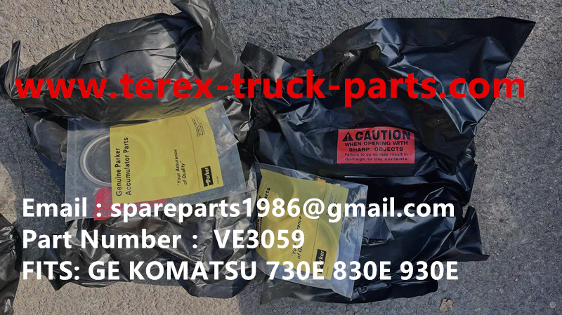 NHL NTE240 NTE260 NTE160 BUCYRUS MT3600 MT4400AC MT3700 MT3300 KOMATSU 830E 903E 730E GE ACCUMULATOR KITS VE3059