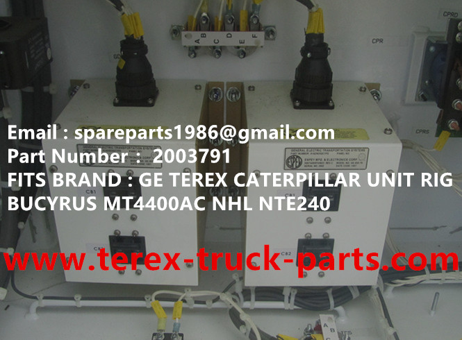 2003791 GATE POWER UNIT NHL NTE240 NTE260 NTE160 BUCYRUS MT3600 MT4400AC MT3700 MT3300 KOMATSU 830E 903E 730E GE BELAZ 75306 75131