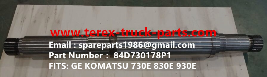 84D730178P1 ROTATOR SHAFT NHL NTE240 NTE260 NTE160 BUCYRUS TEREX CATERPILLAR MT3600 MT4400AC MT3700 MT3300
