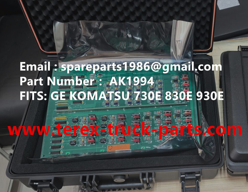 AK1994 CARD KOMATSU 730E 830E 930E MINING DUMP TRUCK GE WHEEL MOTOR
