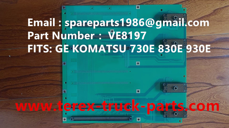 VE8197 CARD KOMATSU 730E 830E 930E MINING DUMP TRUCK GE WHEEL MOTOR