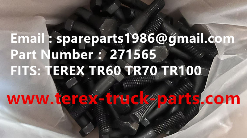 271565 BOLT TEREX TR60 TR70 TR100 TR50 MINING DUMP TRUCK
