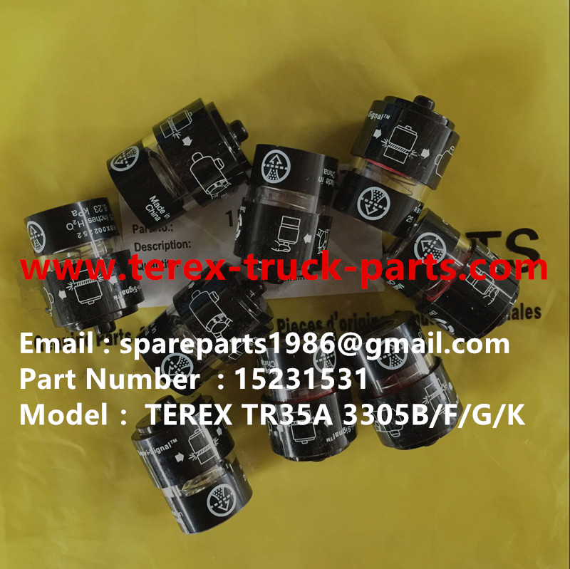 TEREX 3305F Air Resistance Indicator 15231531