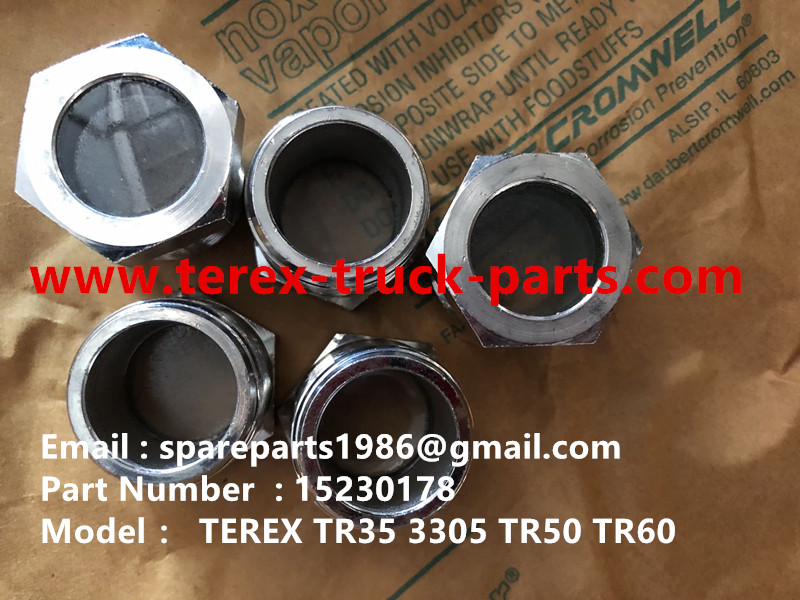 TEREX RIGID DUMP TRUCK HAULER OFF HIGHWAY TRUCK HAULER ALLISON TRANSMISSION MOTOR DRIVE WHEEL MOTOR GE MT3300, MT3600, MT3700, MT4000, MT4400, MT5500, MT6300 MOTOR DRIVE TR60 TR50 TR45 TR35A 3305B/F/G/K 15230178 NUT WINDOW