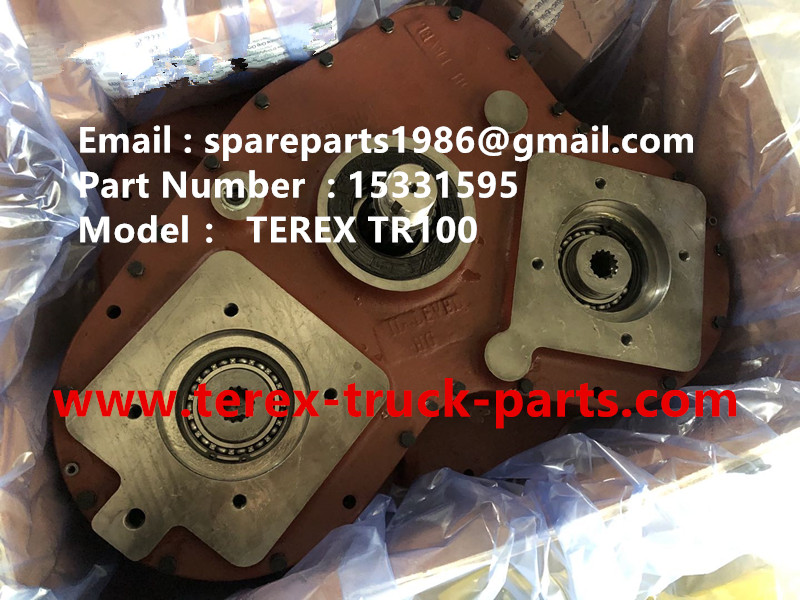 TEREX RIGID DUMP TRUCK HAULER OFF HIGHWAY TRUCK HAULER ALLISON TRANSMISSION MOTOR DRIVE WHEEL MOTOR GE MT3300, MT3600, MT3700, MT4000, MT4400, MT5500, MT6300 MOTOR DRIVE TR60 TR50 TR45 TR35A 3305B/F/G/K TR100 PTO ASSY 15331595