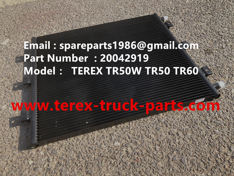 TEREX RIGID DUMP TRUCK HAULER OFF HIGHWAY TRUCK HAULER ALLISON TRANSMISSION MOTOR DRIVE WHEEL MOTOR GE MT3300, MT3600, MT3700, MT4000, MT4400, MT5500, MT6300 WHEEL MOTOR DRIVE BUCYRUS GE TR50W TR50 TR60 WATER TRUCK 20042919 CONDENSOR