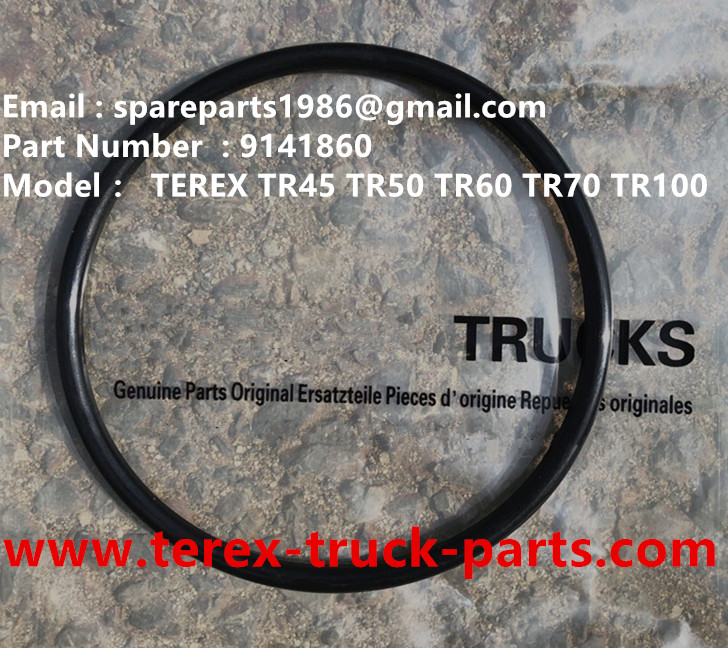 TEREX RIGID DUMP TRUCK HAULER OFF HIGHWAY TRUCK HAULER ALLISON TRANSMISSION MOTOR DRIVE GE MT3300, MT3600, MT3700, MT4000, MT4400, MT5500, MT6300 WHEEL MOTOR DRIVE BUCYRUS GE TR50 TR60 TR70 TR100 MOTOR DRIVE 9141860 O RING