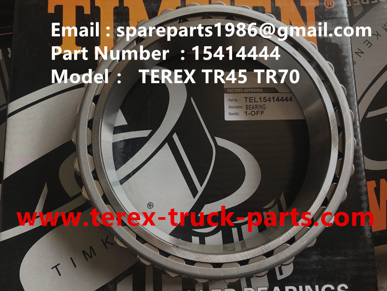 TEREX RIGID DUMP TRUCK HAULER OFF HIGHWAY TRUCK HAULER ALLISON TRANSMISSION MOTOR DRIVE GE MT3300, MT3600, MT3700, MT4000, MT4400, MT5500, MT6300 WHEEL MOTOR DRIVE BUCYRUS GE TR50 TR60 TR70 TR100 MOTOR DRIVE 15414444 BEARING