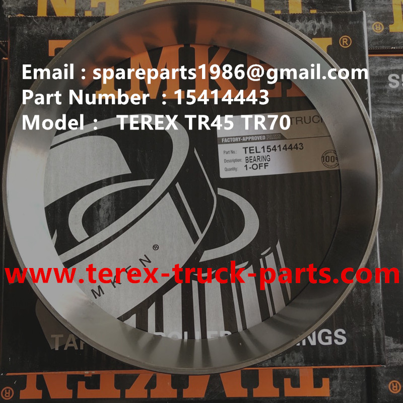 TEREX RIGID DUMP TRUCK HAULER OFF HIGHWAY TRUCK HAULER ALLISON TRANSMISSION MOTOR DRIVE GE MT3300, MT3600, MT3700, MT4000, MT4400, MT5500, MT6300 WHEEL MOTOR DRIVE BUCYRUS GE TR50 TR60 TR70 TR100 MOTOR DRIVE 15414443 BEARING