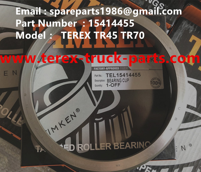 TEREX RIGID DUMP TRUCK HAULER OFF HIGHWAY TRUCK HAULER ALLISON TRANSMISSION MOTOR DRIVE GE MT3300, MT3600, MT3700, MT4000, MT4400, MT5500, MT6300 WHEEL MOTOR DRIVE BUCYRUS GE TR50 TR60 TR70 TR100 MOTOR DRIVE 15414455 BEARING