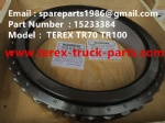 TEREX SANY TIMKEN RIGID DUMP TR50 TR60 TR100 15233384 CONE BEARING