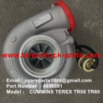 TEREX  RIGID DUMP TRUCK CUMMINS TR50 TR60 4956081 TURBO CHARGER