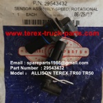 TEREX SANY RIGID DUMP TRUCK TR50 TR60 ALLISON 29543432 SPEED SENSOR