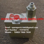 TEREX SANY RIGID DUMP TRUCK TR50 TR60 15316516 VALVE BODY