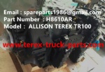 TEREX SANY ALLISON RIGID DUMP TRUCK TR100 SRT95 TRANSMISSION ASSY H8610AR