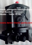TEREX SANY RIGID DUMP TRUCK TR100 SRT95 15333255 STEERING PUMP