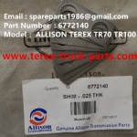 TEREX ALLISON NHL TR100 TR60 SRT95 RIGID DUMP TRUCK 6772140 SHIM