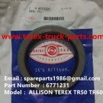 TEREX ALLISON NHL TR35A 3305F/G/K/B RIGID DUMP TRUCK 6771231 OIL SEAL
