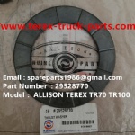 TEREX NHL TR100 ALLISON RIGID DUMP TRUCK 29528700 THRUST WASHER