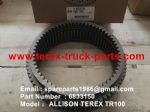 TEREX NHL TR100 ALLISON RIGID DUMP TRUCK 6833150 GEAR ASSY 2ND