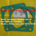 TEREX NHL TR50 TR60 RIGID DUMP TRUCK 09156021 GASKET