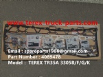 TEREX NHL CUMMINS 3305B/F/G/K TR35A RIGID DUMP TRUCK 4089478 GASKET SET UPPER