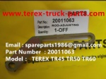 TEREX NHL TR50 TR60 RIGID DUMP TRUCK 20011063 ROD ADJUSTING