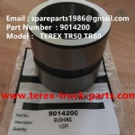 TEREX NHL TR60 RIGID DUMP TRUCK 9014200 BUSHING