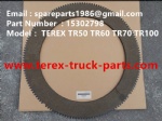 特雷克斯 TEREX TR60  自卸车 15302798 减震盘