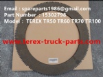 TEREX NHL TR60 RIGID DUMP TRUCK 15302798 DAMPER ASSY