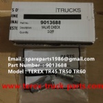 TEREX NHL TR60 RIGID DUMP TRUCK 09013688 VALVE CHECK