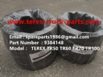 TEREX NHL TR35A 3305B 3305F 3305G 3305K RIGID DUMP TRUCK 9384148  DUST ROOF SHIELD