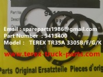 TEREX NHL TR35A 3305B 3305F 3305G 3305K RIGID DUMP TRUCK 9413400 SNAP RING