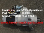 TEREX NHL TR50 TR60 RIGID DUMP TRUCK CUMMINS ENGINE 3103305 STARTER MOTOR