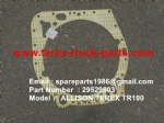 TEREX NHL TR100 RIGID DUMP TRUCK TRANSMISSION ALLISON 29529603 GASKET