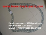 TEREX NHL TR100 RIGID DUMP TRUCK ALLISON TRANSMISSION 29529605 GASKET