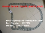 TEREX NHL TR100 RIGID DUMP TRUCK ALLISON TRANSMISSION 6837352 GASKET