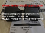 TEREX NHL TR50 TR60 RIGID DUMP TRUCK 15314154 SWITCH