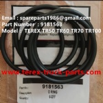 TEREX NHL RIGID DUMP TRUCK TR50 TR60 09181563 O RING