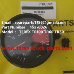 TEREX NHL RIGID DUMP TRUCK TR100 TR60 TR50 TR35 15256026 TACHOMETER