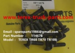 TEREX NHL RIGID DUMP TRUCK TR50 TR60 00114676 SCREW