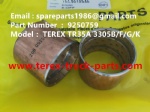 TEREX NHL TR35 3305B 3305F 3305G 3305K RIGID DUMP TRUCK 09250759 BUSHING