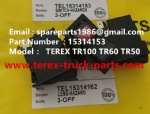 TEREX NHL TR60 RIGID DUMP TRUCK 15314153 SWITCH HAZARDS