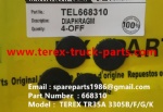 TEREX NHL TR35 3305F 3305B 3305G 3305K RIGID DUMP TRUCK 668310 DIAPHRAGM