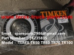 TEREX NHL TR100  RIGID DUMP TRUCK 15235835 CONE BEARING